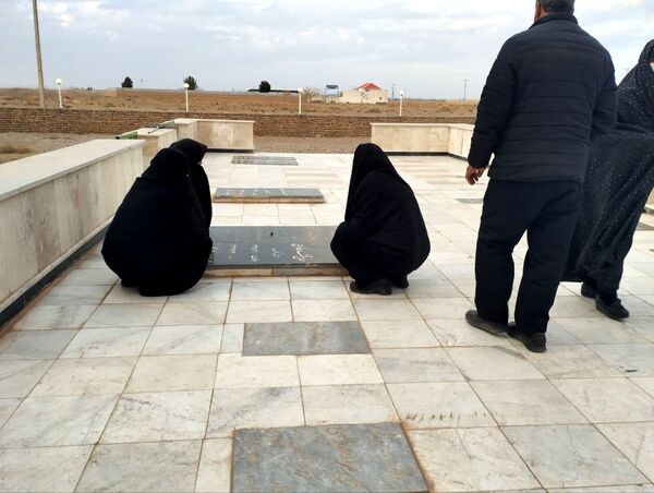 مراسم پرفیض دعای ندبه در امامزاده روستای مهدی آباد خلیل آباد