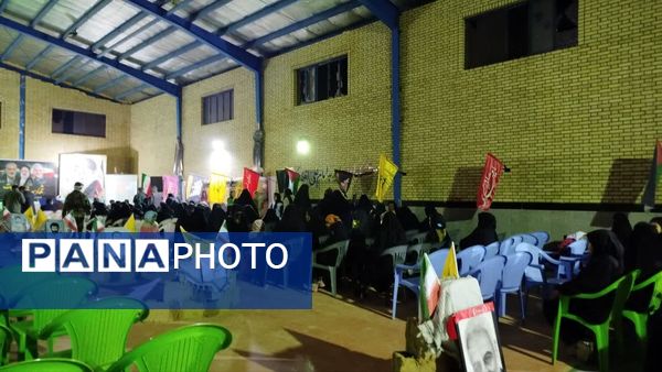 گرامیداشت پنجمین سالروز شهادت حاج قاسم سلیمانی در چاروسا