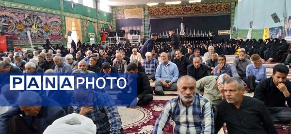 برگزاری دعای ندبه و یادواره شهدای خدمت در تکیه حسینی خلیل آباد