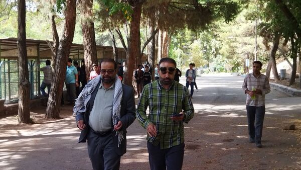 بازدید دانش آموزان پایه دهم دبیرستان شاهد ابوذر غفاری از سد اردوگاه باغرود 