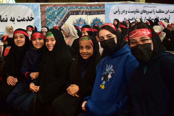 اجتماع دختران فاطمی در شهرستان اسلامشهر 