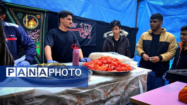 موکب‌های مردمی در شهرک سیدجمال‌الدین نظرآباد در سالروز شهادت حضرت فاطمه‌ زهرا(س) برپا شد