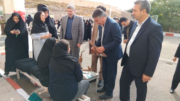 جشن جوانه‌ها در مدرسه دخترانه شهید رجایی اهر