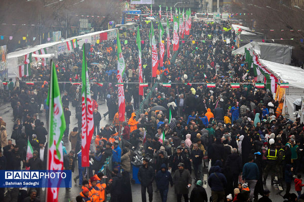 جشن خیابانی نیمه شعبان در تهران
