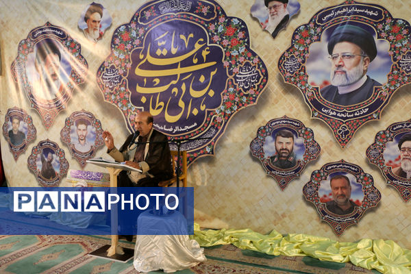 یادواره سادات شهید و چهلم شهدای خدمت در قم