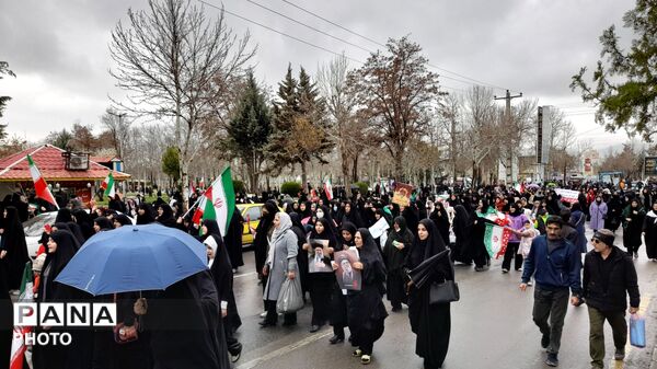 حماسه‌ای دیگر از بروجردی‌ها در راهپیمایی روز جهانی قدس 