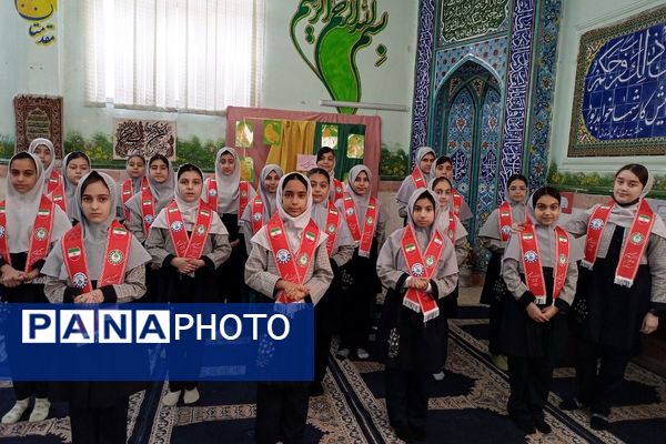 جشن نیمه شعبان در دبستان شهید آقچه‌‍‌لو رباط‌کریم