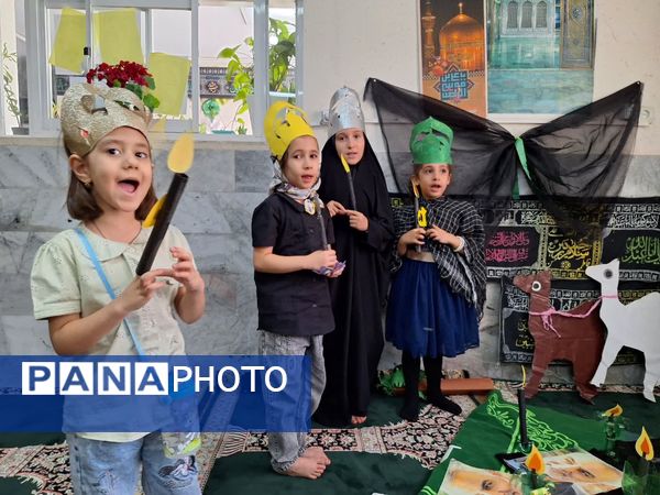 مراسم عزاداری کودکان دارالقران امام علی(ع)