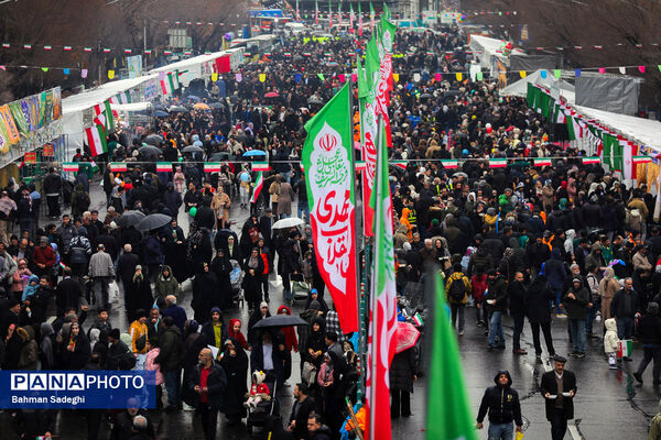 جشن خیابانی نیمه شعبان در تهران