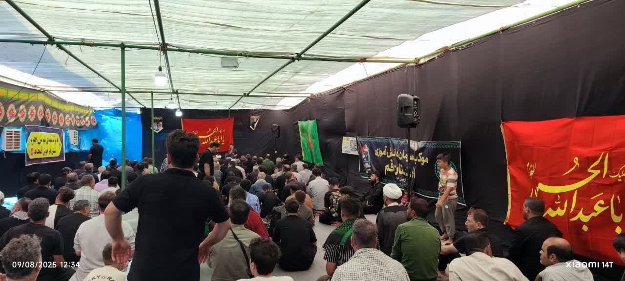 فعالیت موکب‌های اربعینی سازمان دانش‌آموزی استان قم