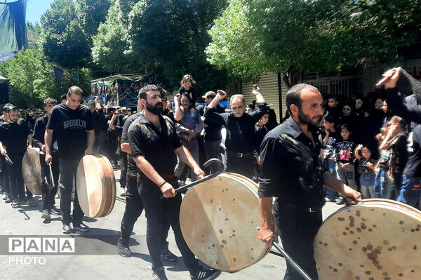 اجتماع عزاداران عاشورای حسینی در صغاد