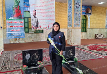 غبارروبی گلزار شهدای ایزدخواست؛ تجدید میثاق با آسمانی‌ترین عهدهای وطن