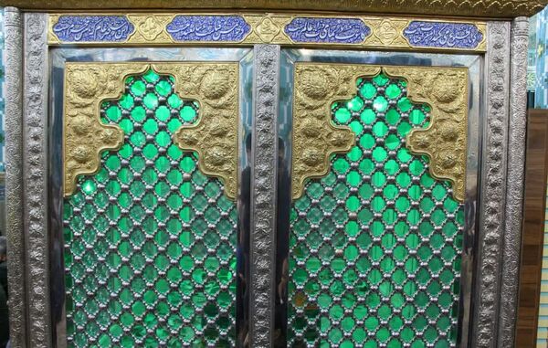مراسم چهلم شهدای فتنه آمریکایی، صهیونیستی در امامزاده سید نصرالله یزد