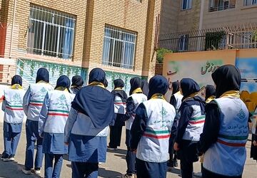 دوازدهمین پیش‌اردوی ملی پیشتازان در ناحیه یک کرج برگزار شد 