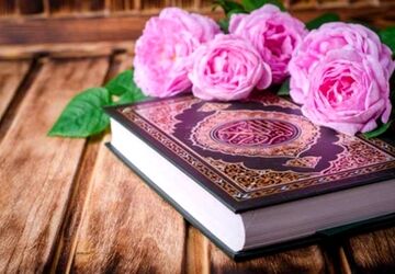 محفل معنوی انس با قرآن در دبیرستان شهید حسن طاهری