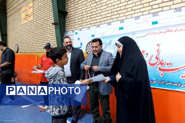 برگزاری مسابقات ورزشی در ورزشگاه شهدای قلعه نو کهریزک