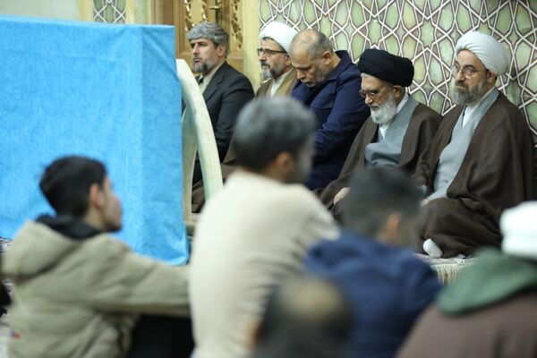 جشن میلاد امام حسین(ع) در حرم حضرت معصومه(س)