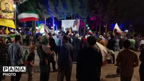 حضور پرشور مردم رشتخوار در تجمعات شبانه؛ تاکید بر وحدت و همبستگی