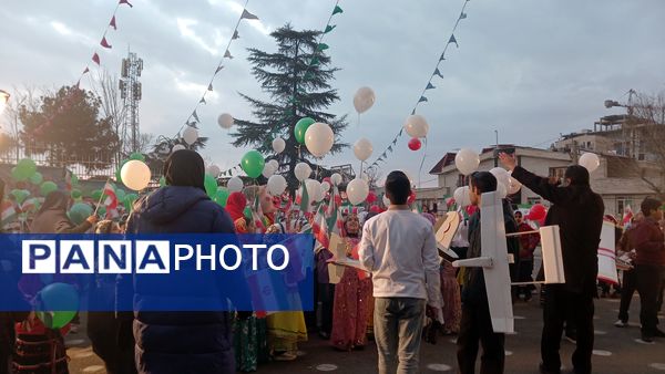  پژواک پرتاب ماهواره‌های ایرانی در دبستان نرجس ناحیه یک کرج 