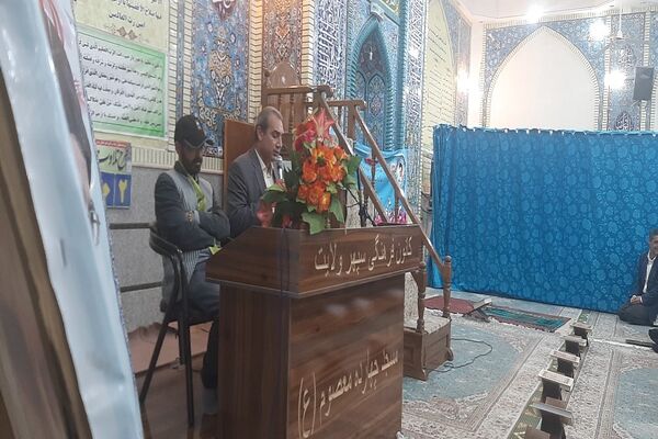 جزء خوانی نوجوانان در مسجد چهارده معصوم نیشابور 