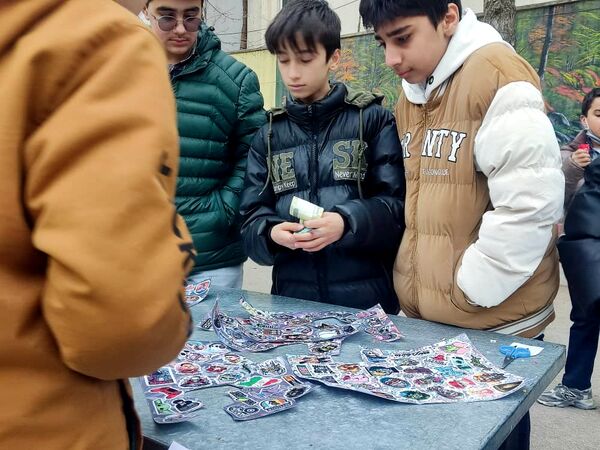 برپایی بازارچه دانش‌آموزی به‌مناسبت عید مبعث 