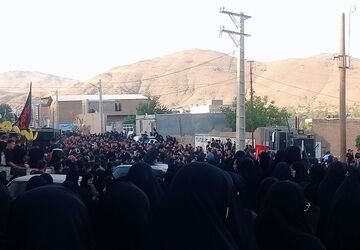 عزاداری تاسوعای حسینی در شهر ازندریان