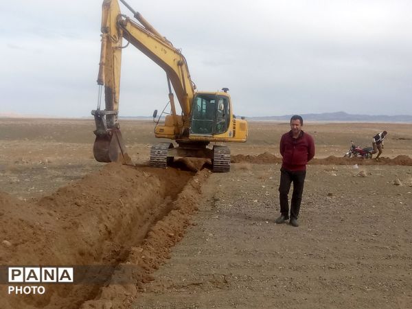 توسعه زیرساخت‌های آموزشی در روستای درخت سنجد