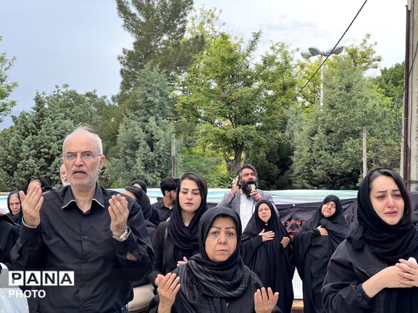 مراسم چهلمین روز شهادت مهرداد معزی در شهرک ینگی امام  ساوجبلاغ