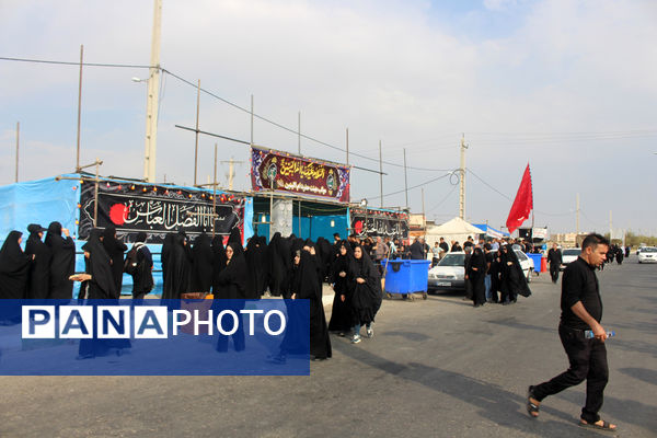 پیاده‌روی خانوادگی جاماندگان اربعین حسینی(ع) در قم