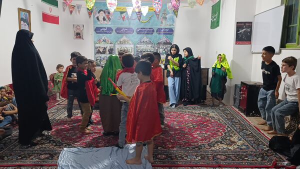 برپایی مهد آدینه نور در مسجد صاحب الزمان آشخانه 