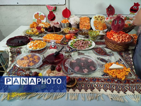 یلدای شیرین در دبستان شهید نجفی فدافن