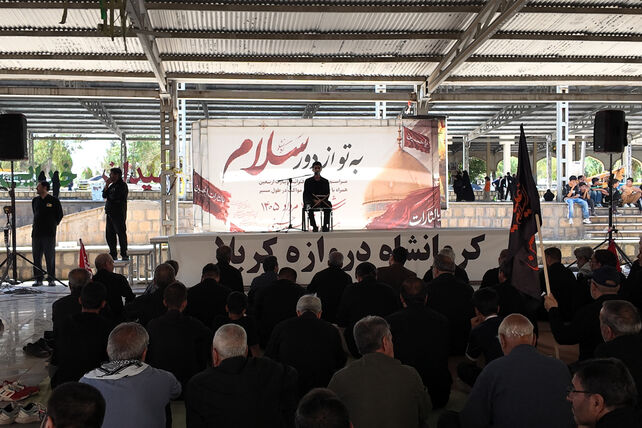 حماسه جاماندگان اربعین در کرمانشاه