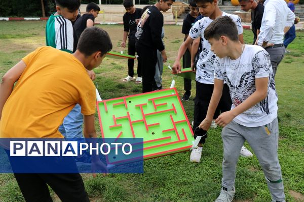 سپری شدن اوقات فراغت زیارت اولی‌ها با بازی‌های تاما  