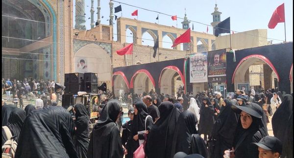 دل‌های جامانده، گرد حرم سلطان علی(ع) در مشهد اردهال به شور افتادند