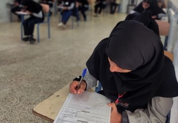 حس و حال دانش آموزان میانکوه در امتحانات دی ماه
