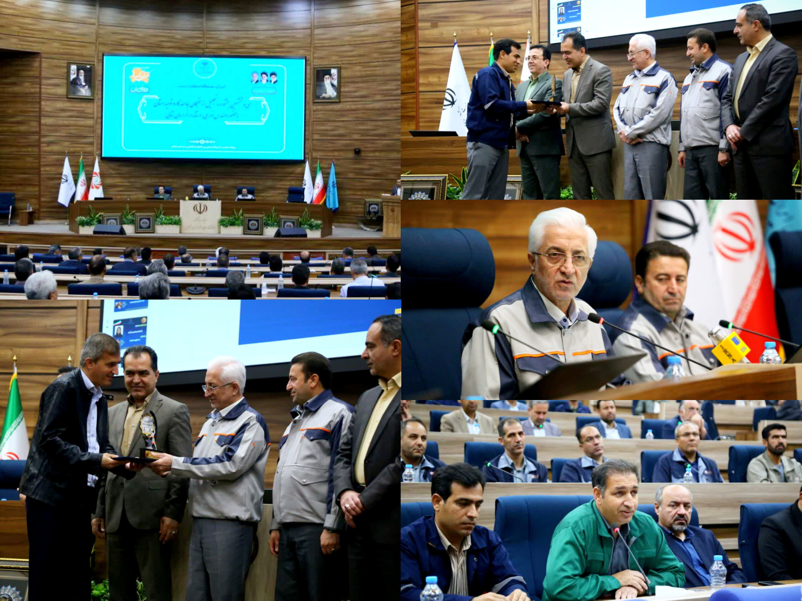 برگزاری سی‌وششمین جشنواره تجلیل از نخبگان جامعه کار و تولید