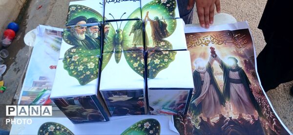 جشن کیلومتری غدیر در درگزین