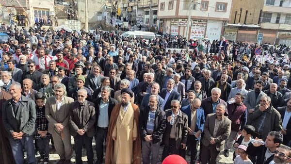 راهپیمایی 22 بهمن در قالب دوربین پانا سپیدان