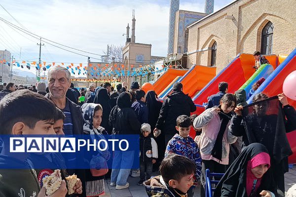 مهمانی کیلومتری نیمه شعبان در کرمانشاه 