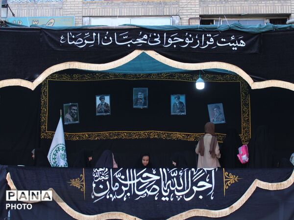 موکب سازمان دانش‌آموزی خراسان رضوی، ایستگاه خدمت و همدلی زائران شد