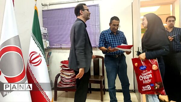 همدلی خبرنگاران قم در سنت اهدای خون