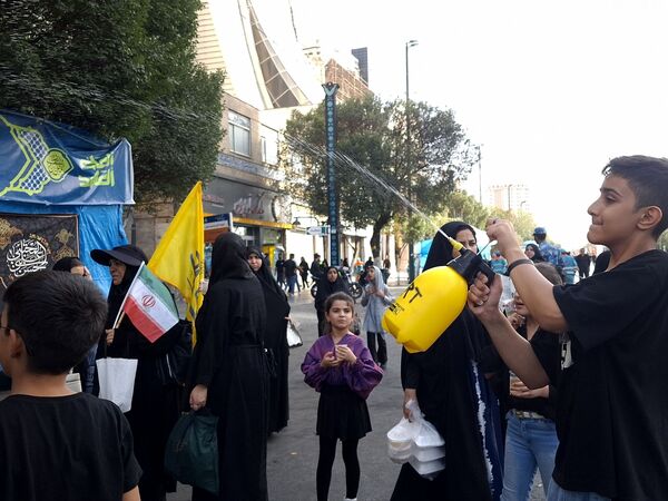 مراسم پیاده روی جاماندگان اربعین حسینی در مشهد