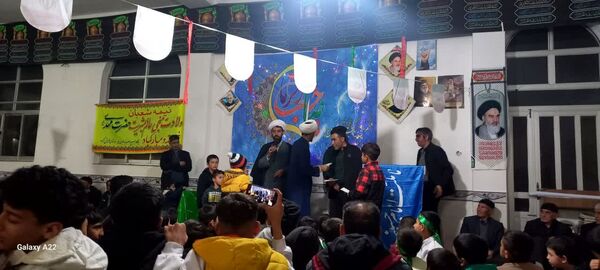 جشن میلاد با سعادت امام زمان (عج) در مسجد امام زمان