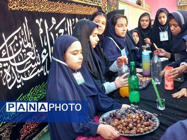 مراسم عزاداری ایام فاطمیه در مدرسه شهید جواهری ۲