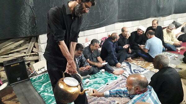 خدمت رسانی موکب امام رضا ( ع ) شهرستان سبزوار در کربلای معلی
