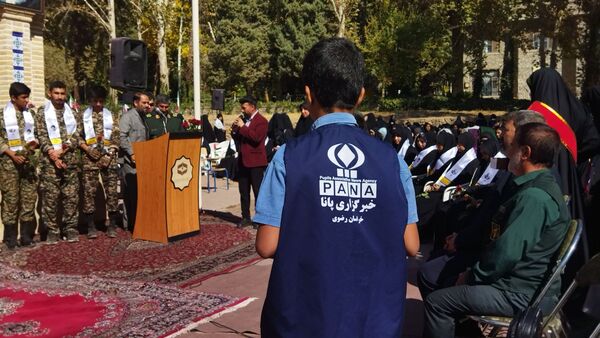  آیین افتتاحیه یادمان شهید دانش آموز اردوگاه باغرود نیشابور