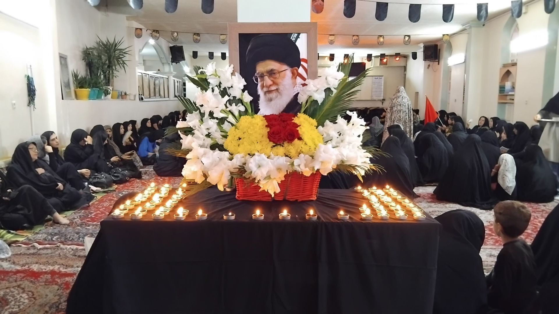 مراسم سوگواره قائد شهید حضرت آیت‌الله العظمی امام خامنه‌ای 