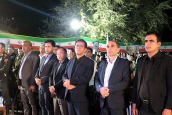 حضور مدیرکل آموزش‌وپرورش هرمزگان در مراسم اربعین دانش‌آموزان میناب 