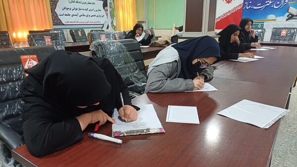 مسابقات قرآن ، عترت و نماز دانش آموزی بخش دختران در شهرستان جاجرم
