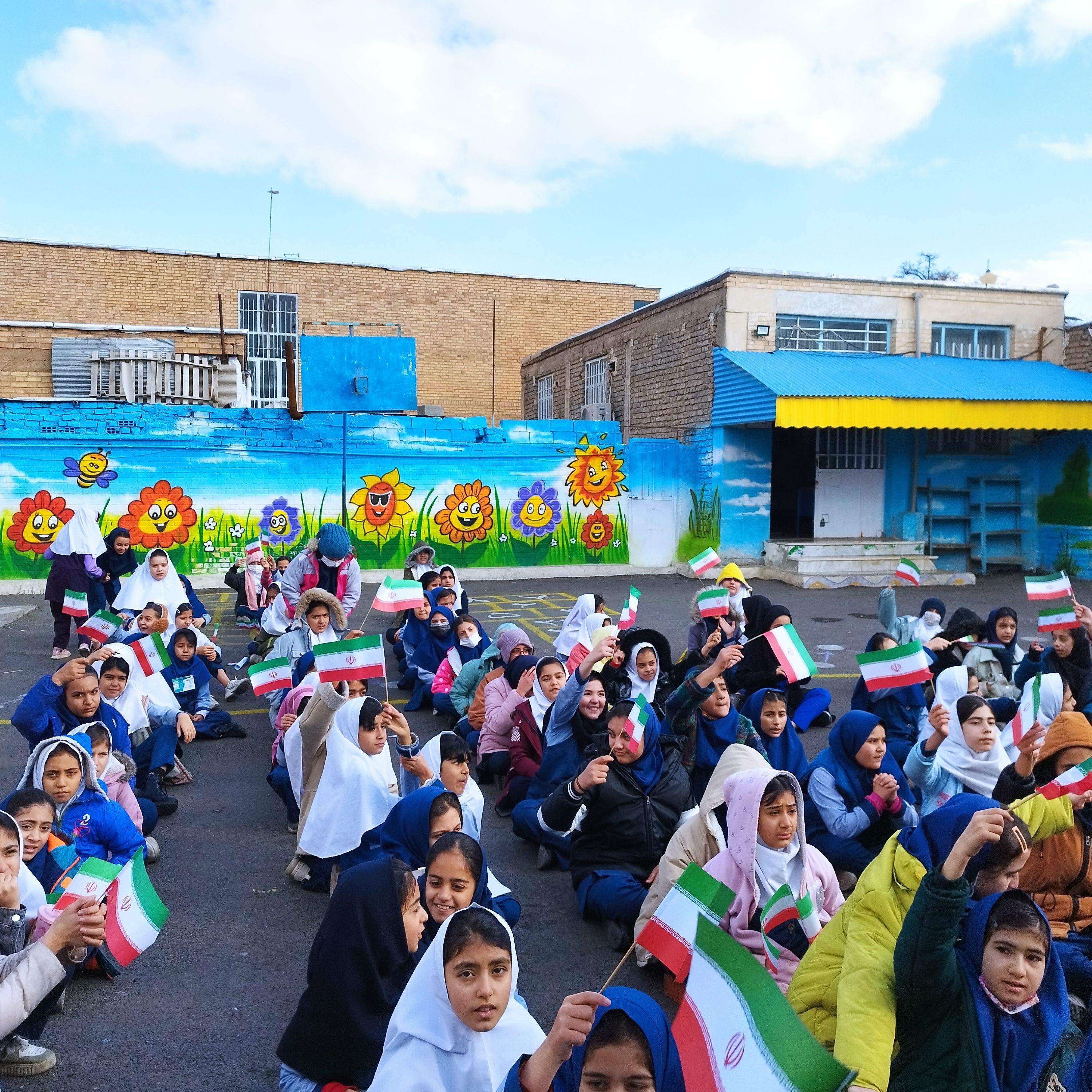 پنجمین سالگرد سردار قاسم سلیمانی در مدرسه شهید خاقانی شیروان